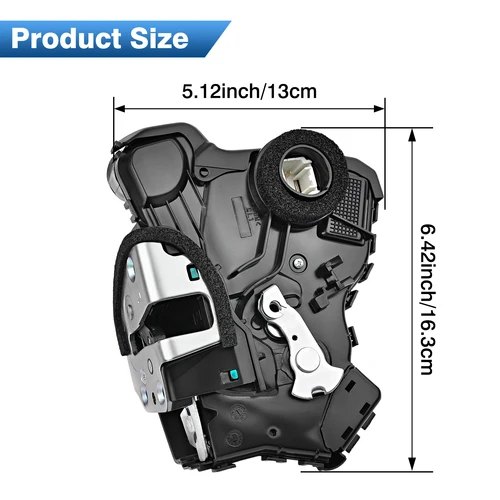 Imagen 2 del producto Actuador de pestillo de bloqueo de puerta delantera izquierda derecha para Toyota Camry 4Runner RAV4 Lexus Scion ES350 GS350 LS460 RX450h 69030-0C050