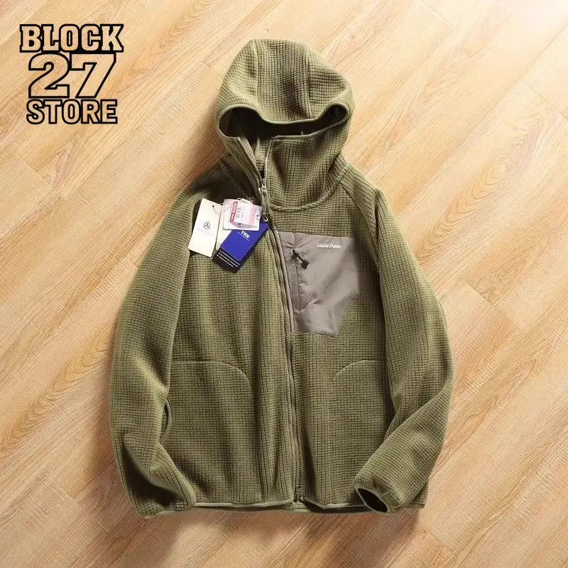 

Harajuku осенне-зимняя мужская толстовка с капюшоном, теплая флисовая куртка на молнии, дизайн с диагональной молнией, повседневная уличная одежда, верхняя одежда в стиле ретро, новинка