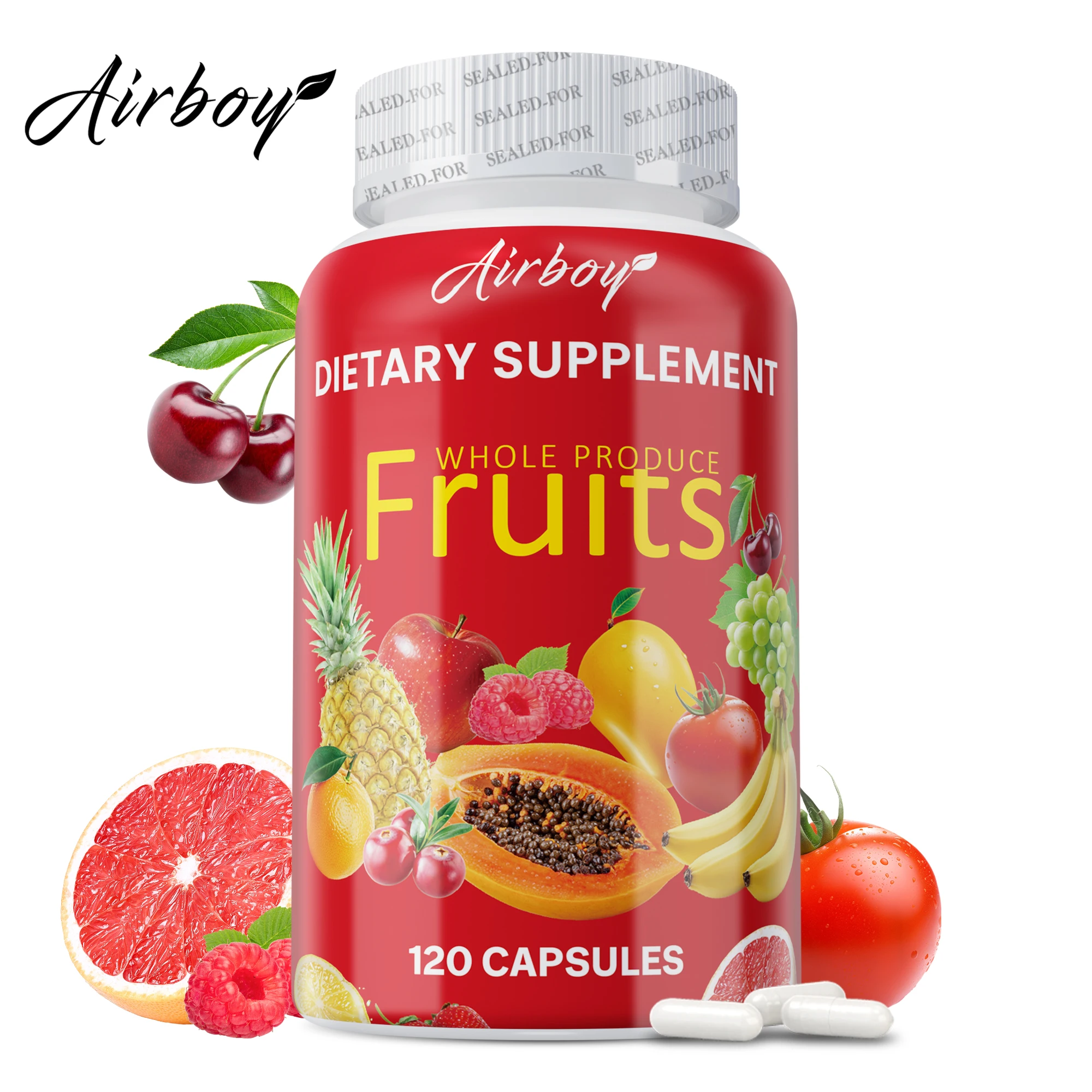 

Fruit Supplements - Enhance Immunity and Improve Gastrointestinal Function - 120 Capsules