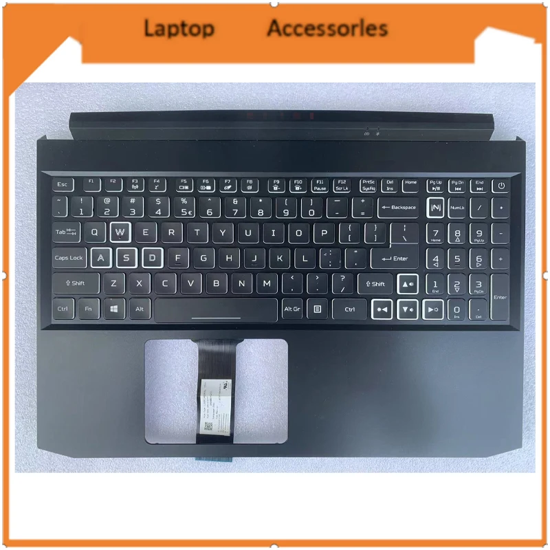 HJ For Acer Nitro5 AN515-55 AN515-56 AN515-57 44 45 N20C1 laptop palm rest upper cover keyboard backlight