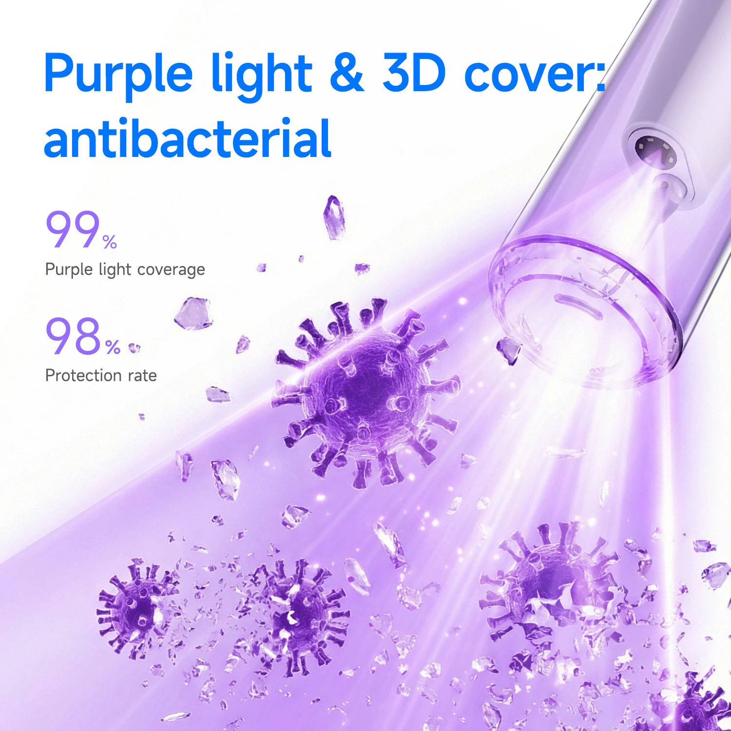 Visual Electric Teeth Cleaner 8MP LED Light Ultrasonic Dental Scaler Tarter Calculus Plaque Remover for Teeth Whitening Device image 6