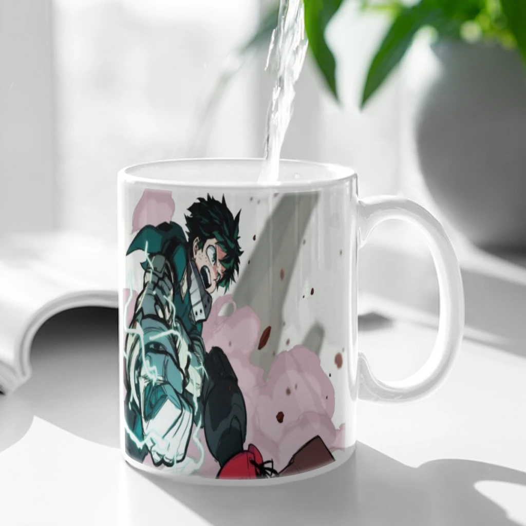 My Hero Academia Free shipping Coffee Mug Ceramic Water Cup Heat Sensitive Coffee Cups Summer Winter Drinkware