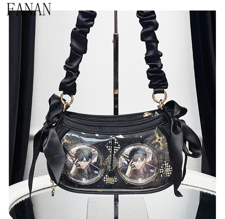 

Shoulder Bag Capacity Mini Bow Ribbon Casual Handbags Sweet and Cute 2025 New Solid Color Simple Hand Bags for Women