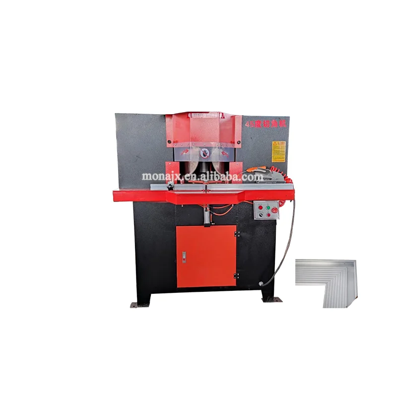 

PVC Window Film Picture Photo Frame Moulding Aluminium 45 Degree Angle Cutting Machine for 45 Degree