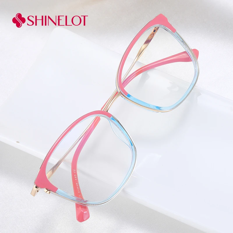 

82114 Fashion Urban Women Glasses Female Literary Cat Eye Eyeglasses Full Frame Cat Eye Eyewear All Face Shapes Friend Gift