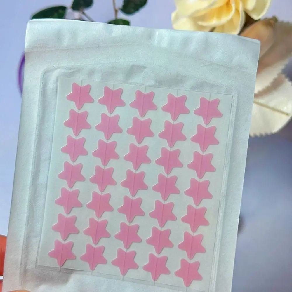 Remendos de acne em forma de estrela, ataduras, adesivos para cobrir manchas, adequados para a pele, óleo de árvore de chá fofo hidrocolóide