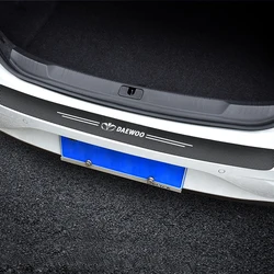 Car sticker carbon fiber Trunk decoration For Daewoo Badge Winstom Espero Nexia Matiz Lanos Nubira Lacetti Leganza accessories