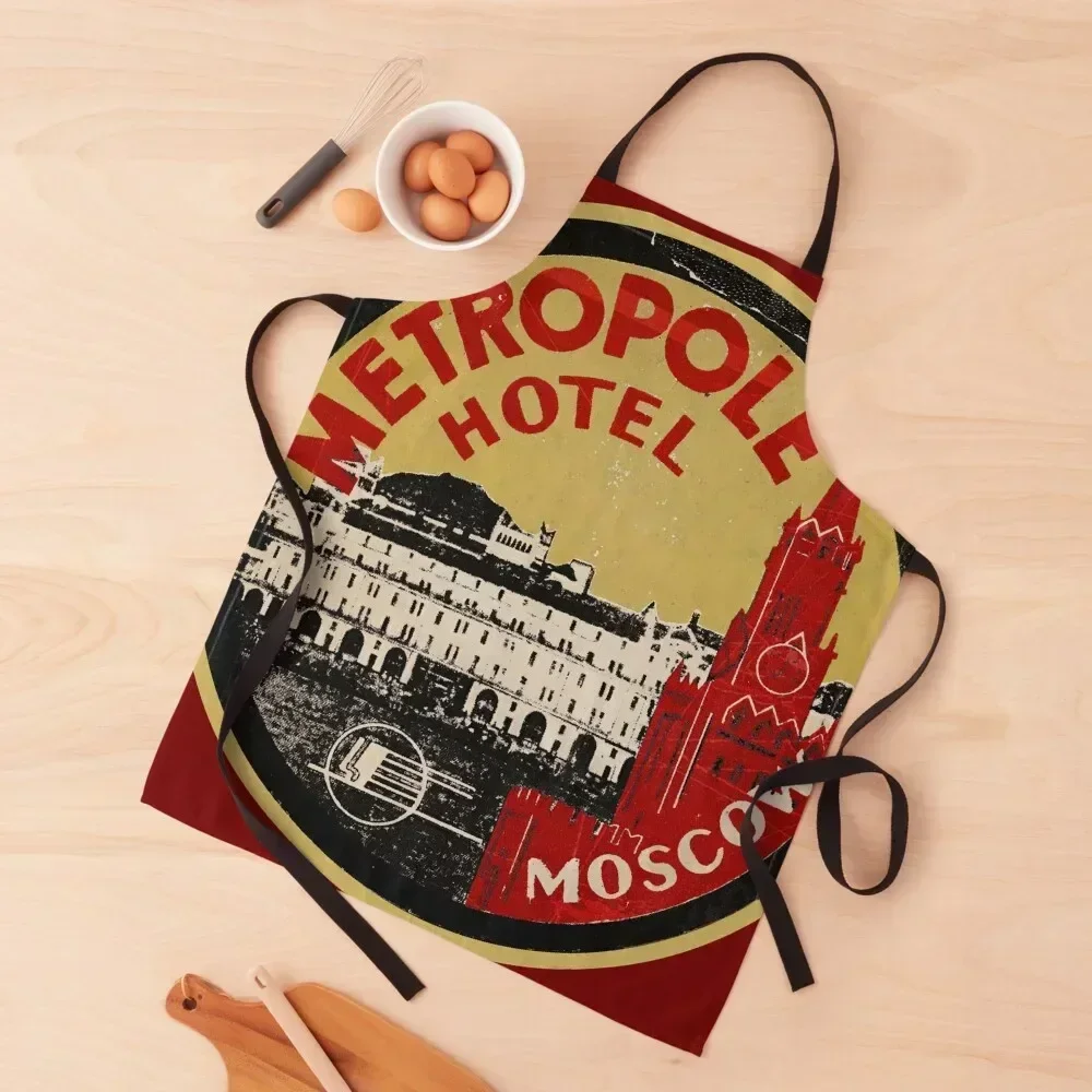 

Metropole Hotel Moscow Apron kitchen girl Household Items useful gadgets for home Kitchens Accessories Apron