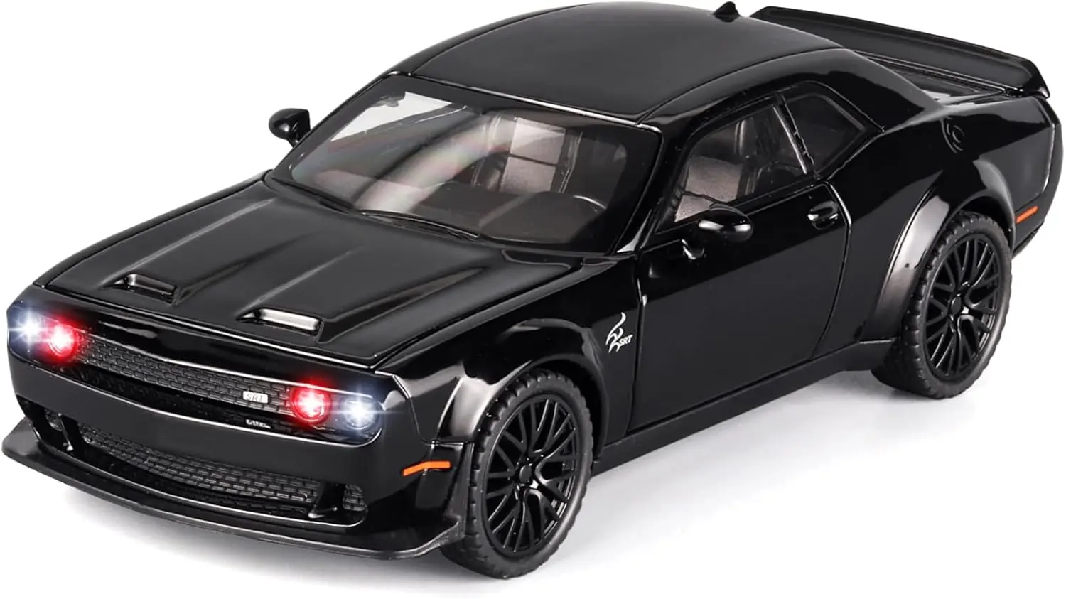 

Металлическая игрушечная машинка масштаба 1/32 с функцией отката, светом и музыкой, коллекционная модель для детей от 3 лет