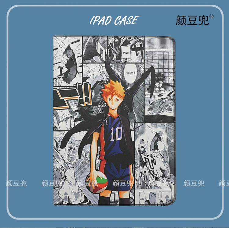 

Haikyuu Anime Hinata Shoyo For iPad 11th iPad Air 45 Mini 5 6 Case Luxury Silicone For Pro 12.9 11 For iPad 10th Protective Case
