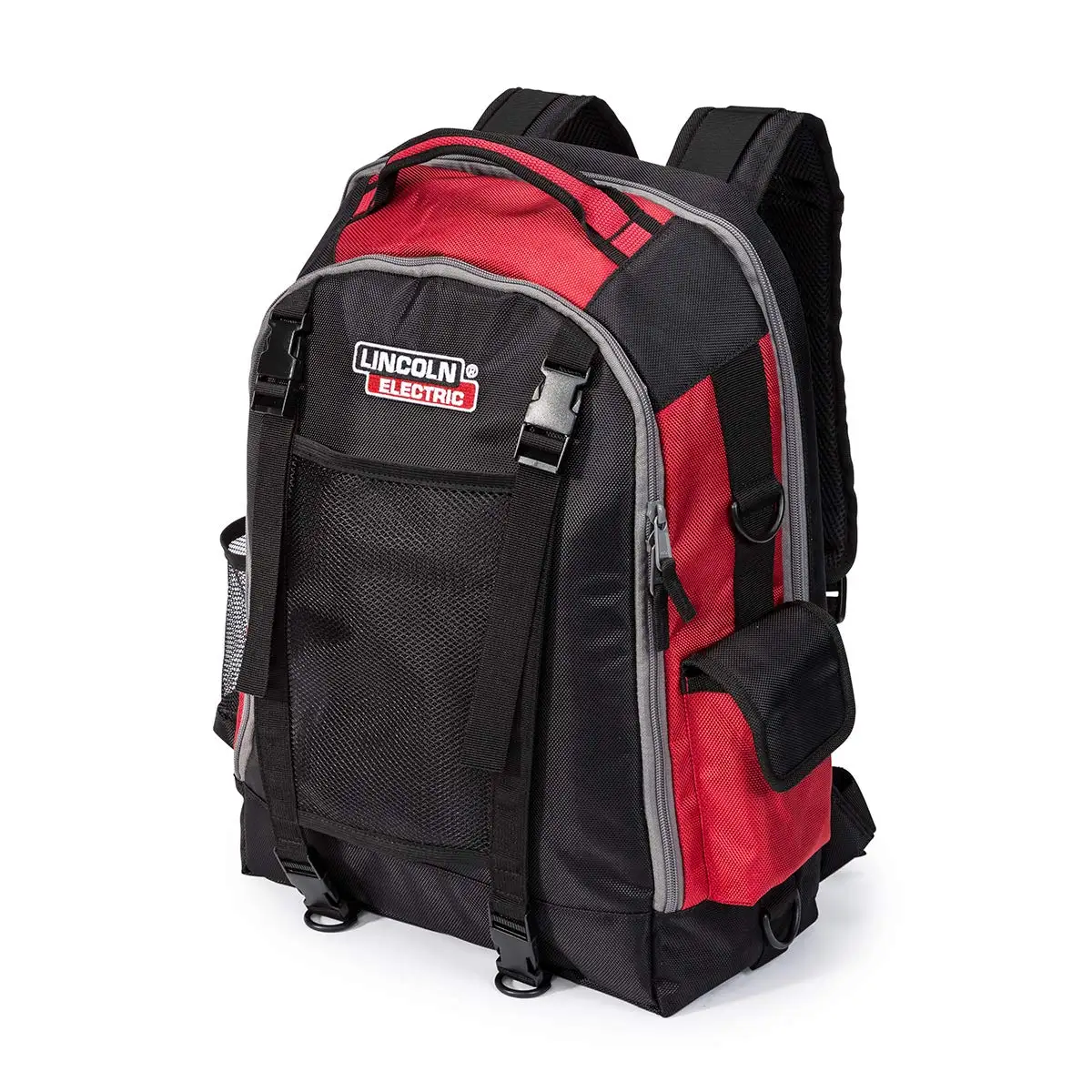 Lincoln Electric Welders All-in-One Backpack | Tool, PPE and Electronics Storage | Adjustable External Storage Net | K3740-1, Bl