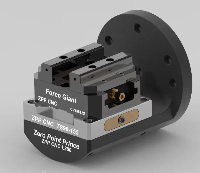 

High-Precision Zero-Point Stainless Steel Fixture Machining Services Product
