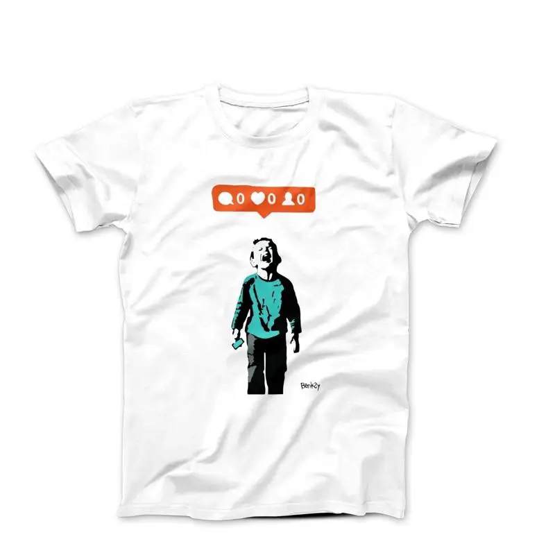 Banksy No Body Likes Me Street Art T-shirt