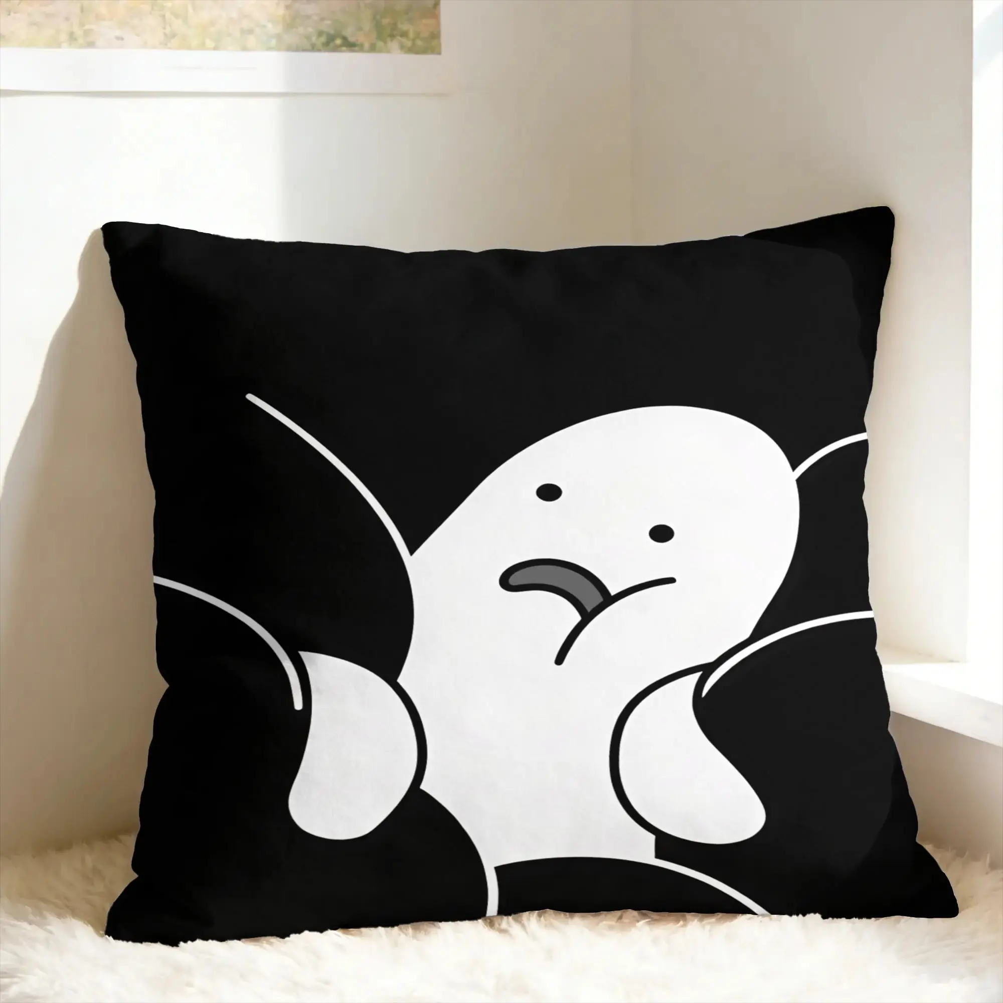 L-Lightsaber BL Manhwa Pillow Case  Comfy Pillow Cover Kawaii Cushion Cover For Office Car Home Decor