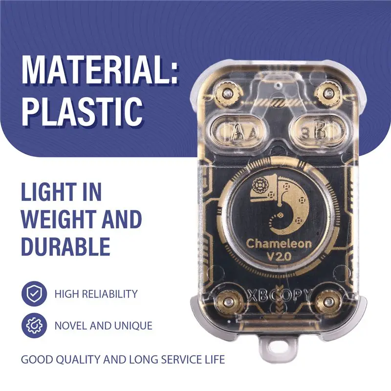 [NEU A09R!】 Chameleon V2.0 RFID Smart Chip Reader Emulator Smart Card Emulator NFC 125Khz 13,56Mhz Dekodieren Neustart Duplicator