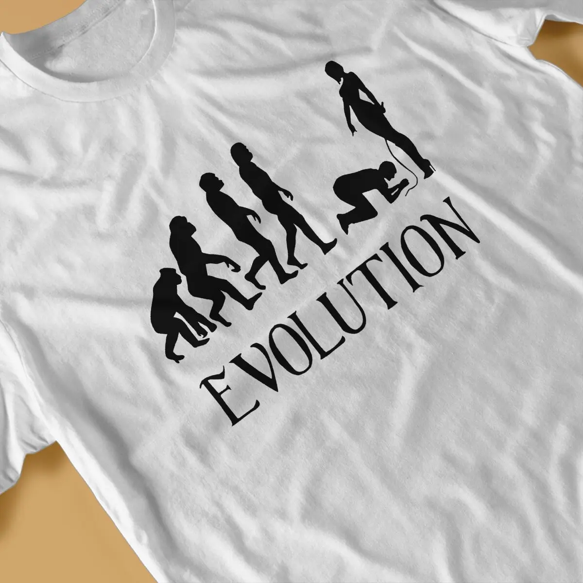 Femdom Evolution Fitted Scoop Unique Polyester TShirt BDSM Top Quality Creative Gift Clothes  T Shirt Stuff