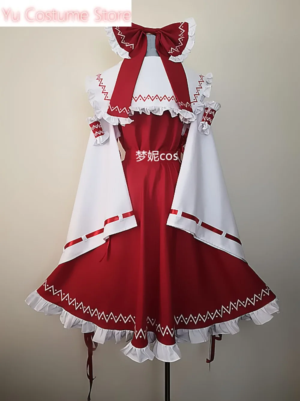 يو توهو مشروع هاكوري ريمو ميكو أزياء فستان تأثيري حلي كوس لعبة أنيمي زي حفلة الهالوين لعب دور الملابس