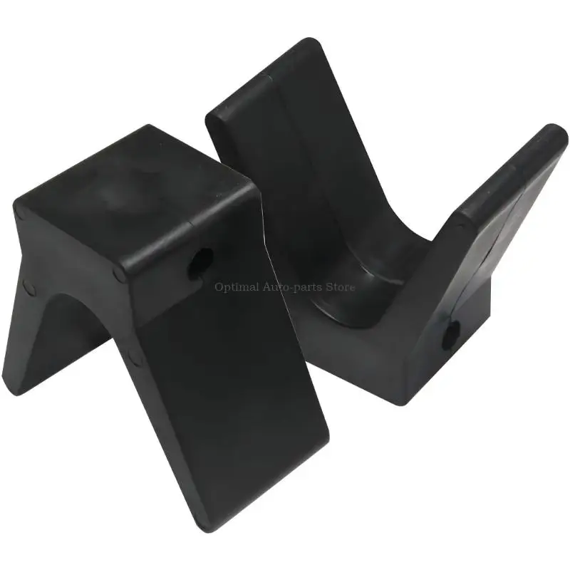 

V Shaped Marine Trailer Block High Strength Rubber for Kayaks Yachts Secure Transport