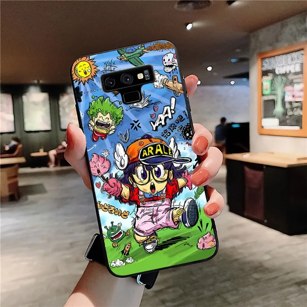 Cartoon Dr Slump Arale Phone Case For Samsung Note 8 9 10 20 Pro Plus Lite M 10 11 20 30 21 31 51 A 21 22 42 02 03