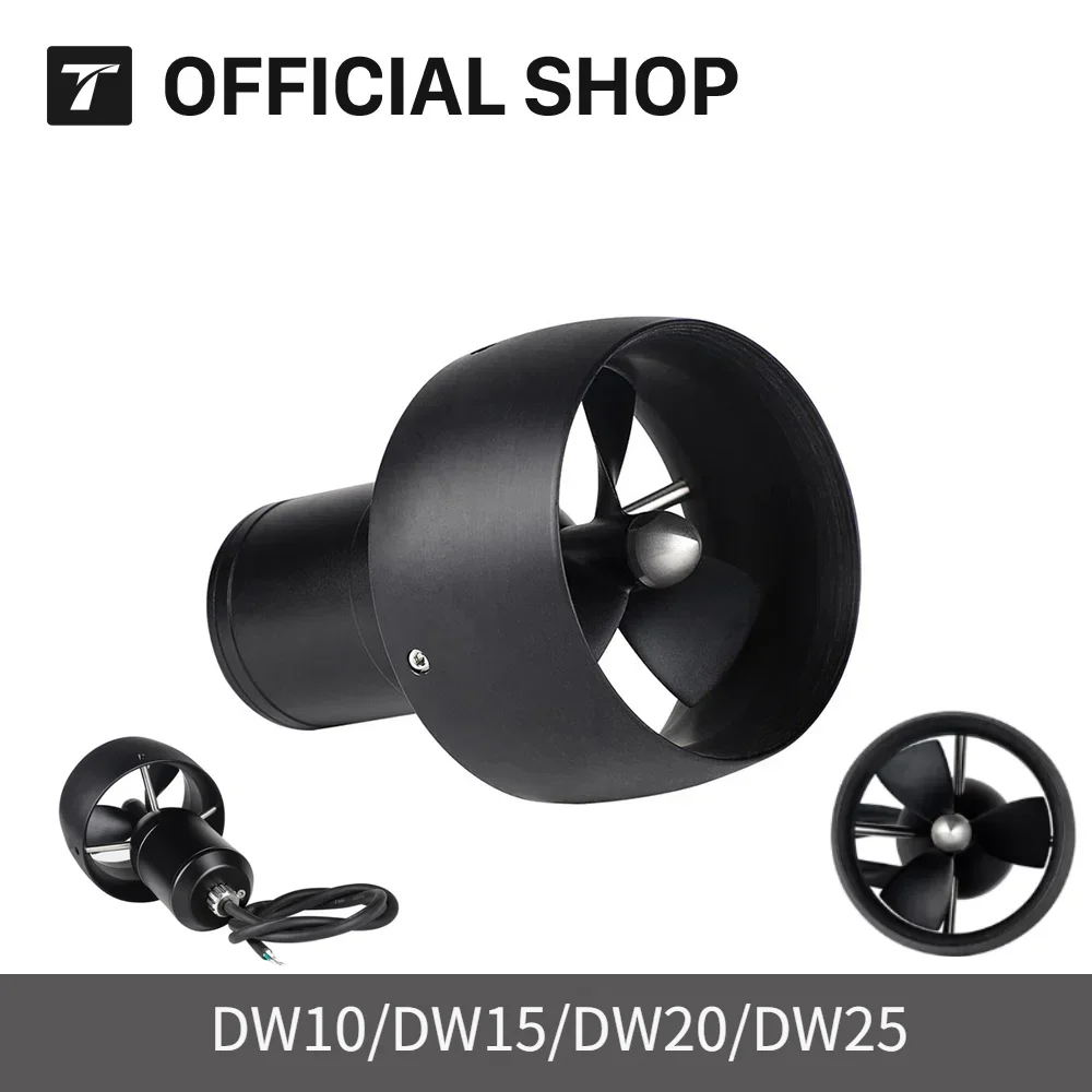 

CubeMars DW10 DW15 DW20 DW25 Underwater Thruster Brushless Motor ROV Dynamics for Underwater Unmanned surface vehicle DIY Parts