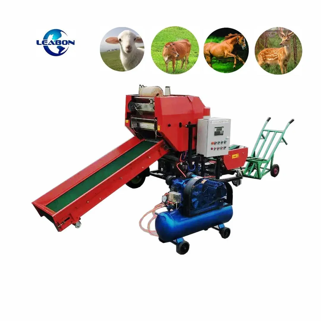 Husbandry Use Grass Corn Silage Round Baler Machine for Animal Feed Price