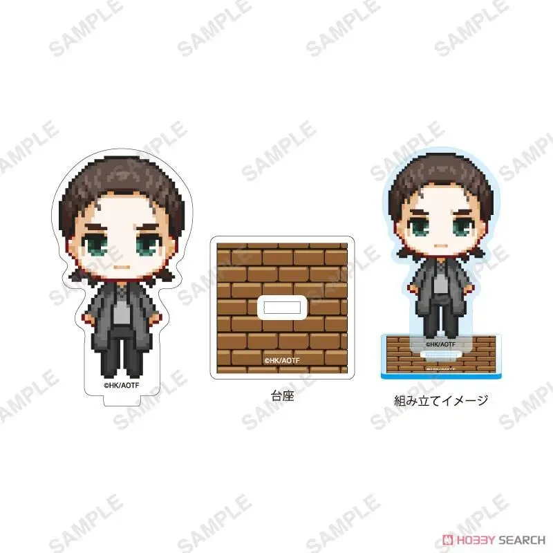 10Cm Acrylic Standee for Attack On Titan Hange Zoe Sasha Blouse Connie Springer Levi Ackerman Diy Anime Decorative Ornaments