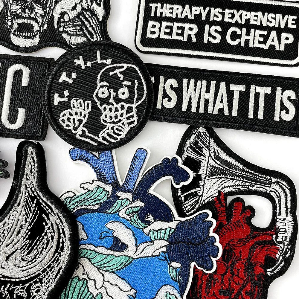 ليس اليوم الحديد على بقع القماش إصلاح تزيين الخياطة الديكور زين شارات للملابس التصحيح الملابس الملابس #4