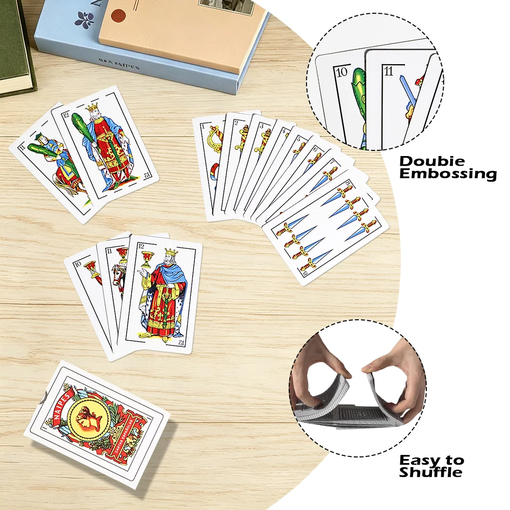 50 stuks Spaanse speelkaarten  - Board Game Quest recensie en prijs