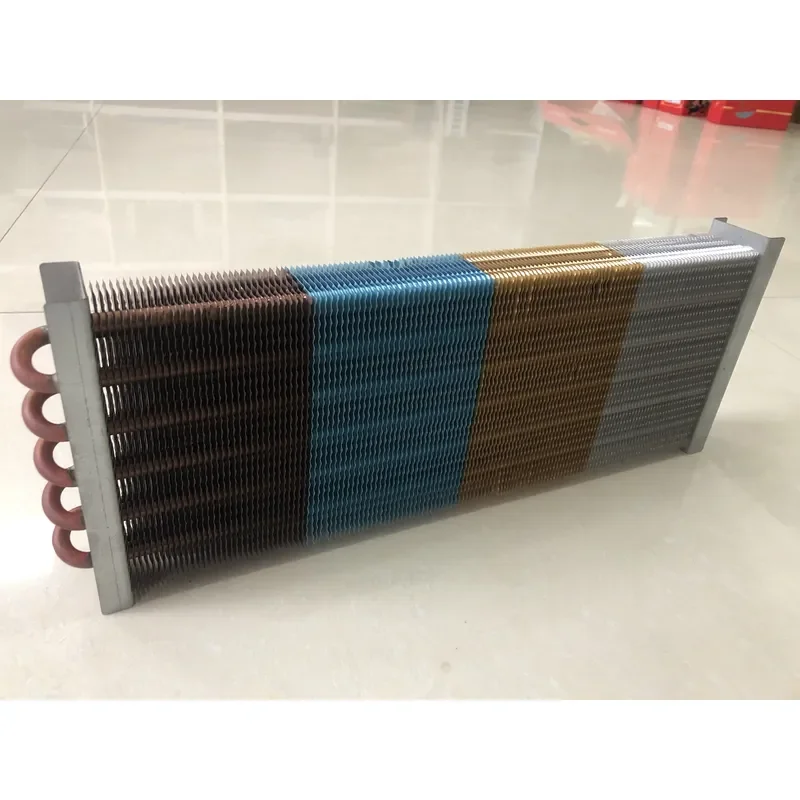 for Copper Defrost Evaporator Coil Fin Type for Water Cooler Refrigeration Refrigerator Freezer Parts