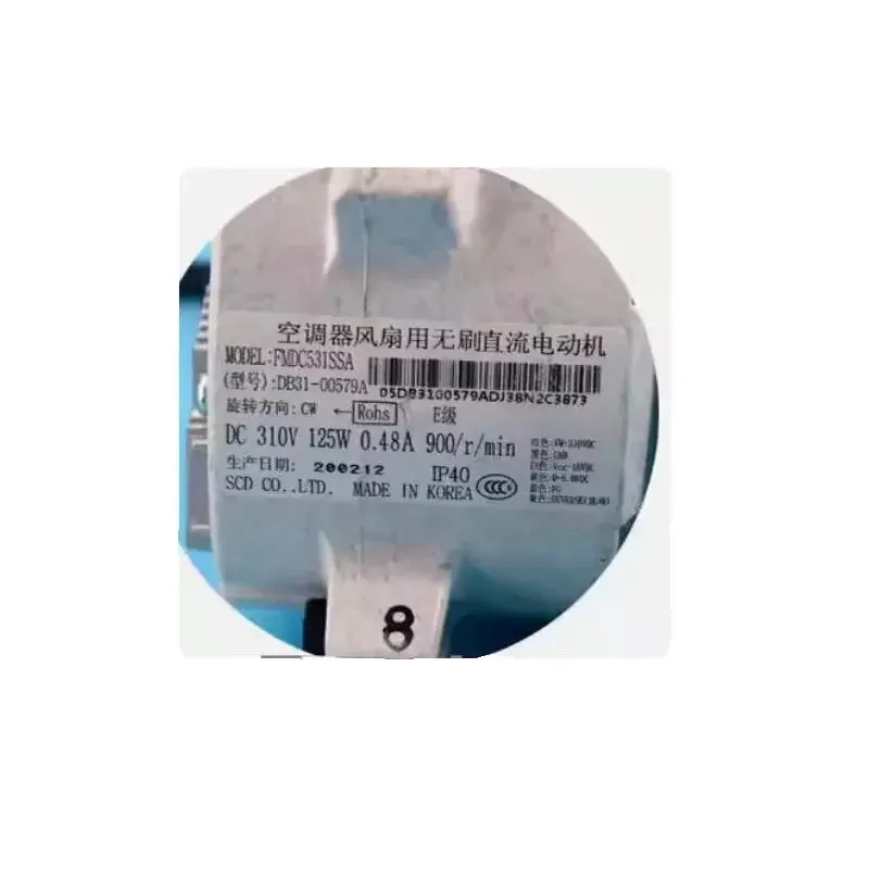 new for Samsung Air Conditioning External Fan DC Motor DB31-00579A FMDC531SSA Fan