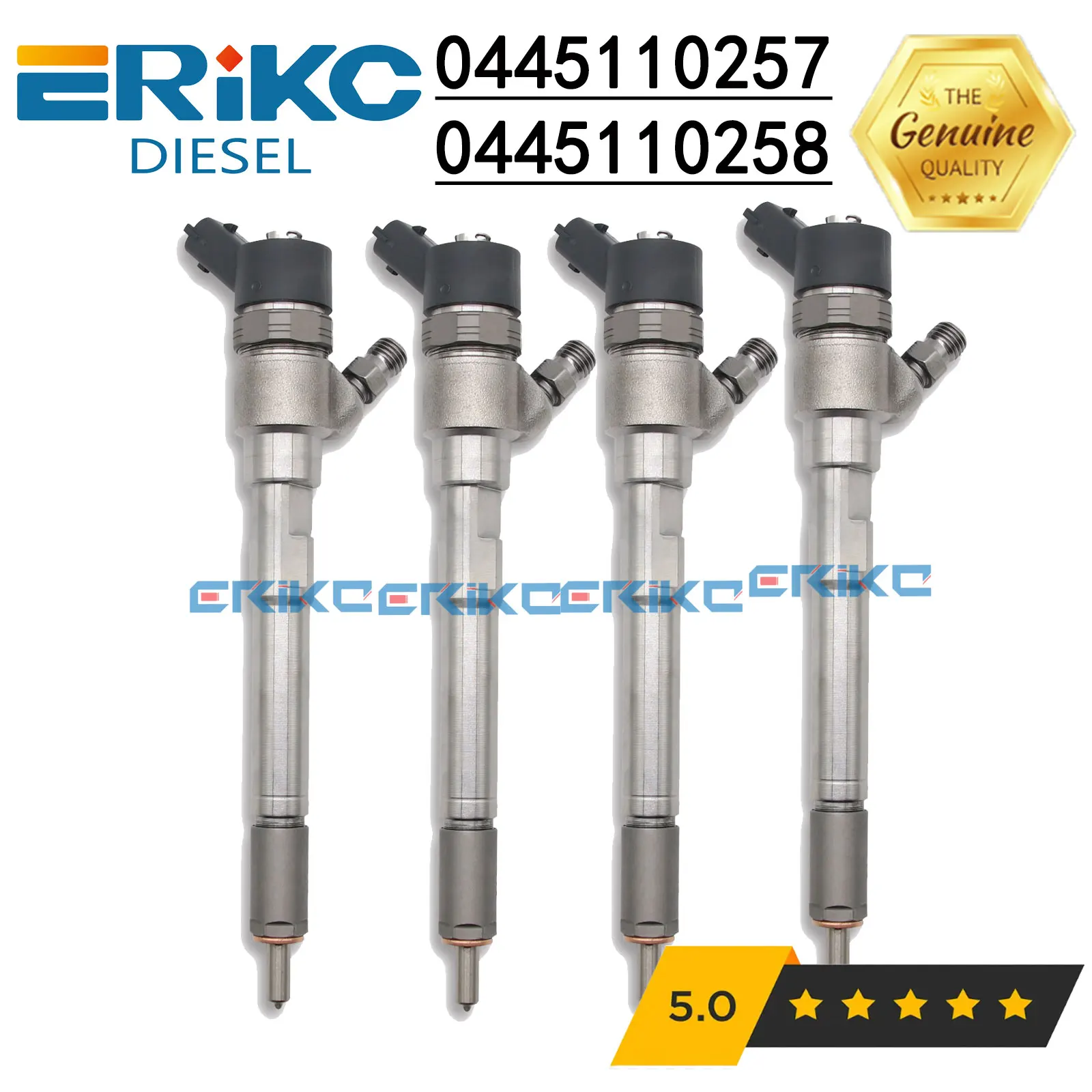 Fuel Injector 0445110258 0445110257 Fuel Common Rail Injection 0 445 110257, 0 445 110 258 for Kia/Hyundai 3380027400 0986435156