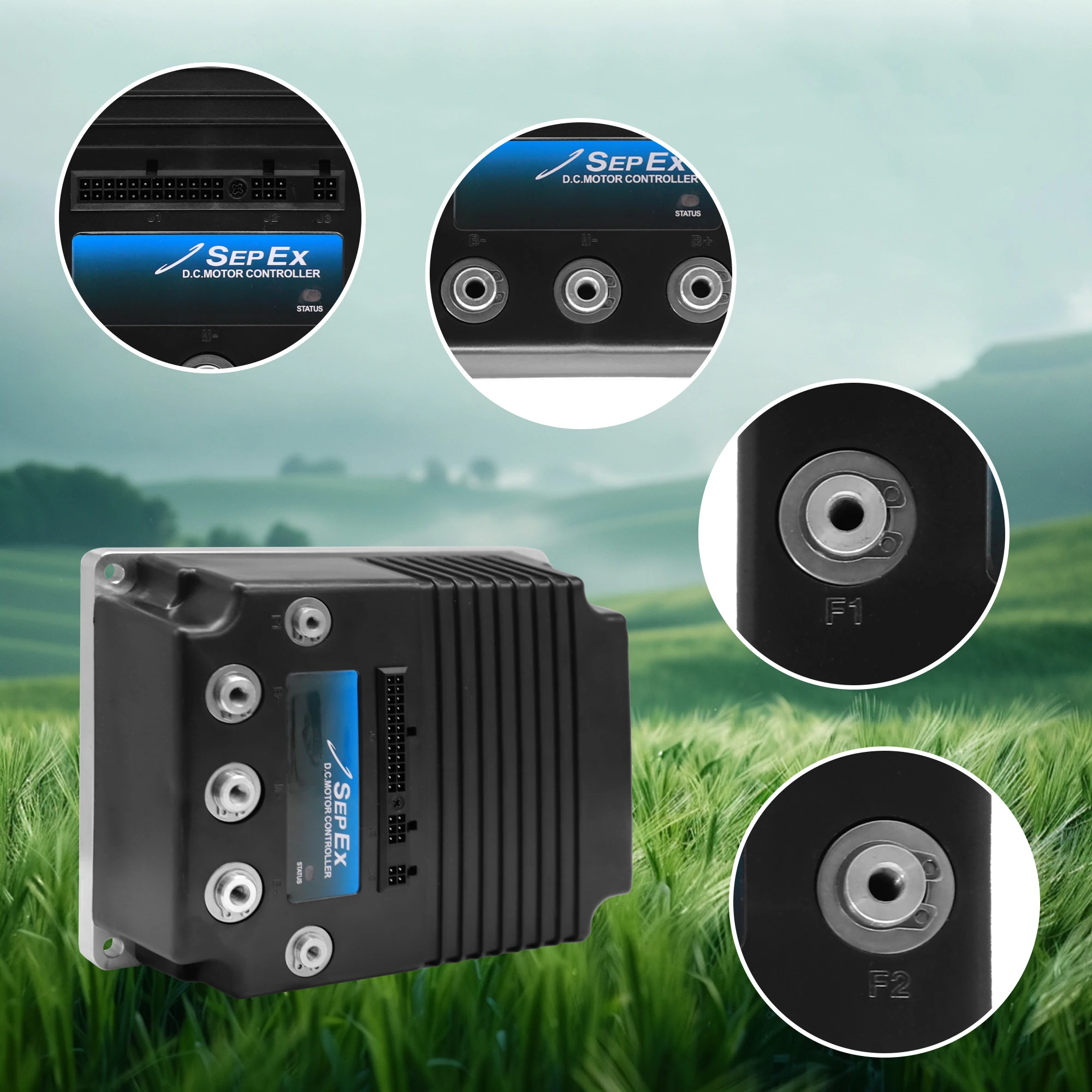 48V 500A 0-5K 1268-5503 SepEx وحدة تحكم المحرك لعربة الجولف Tomberlin Emerge 2000-UP