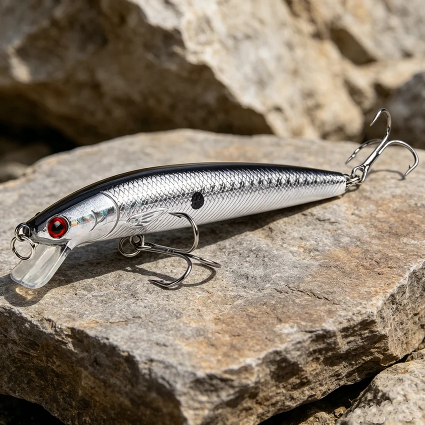 1Pcs Japanische Minnow Angeln Lockt Schwimmende Harte Bait95mm 7g Künstliche Köder Wobbler Crankbait Karpfen Barsch Pesca angelgerät – Detail 8