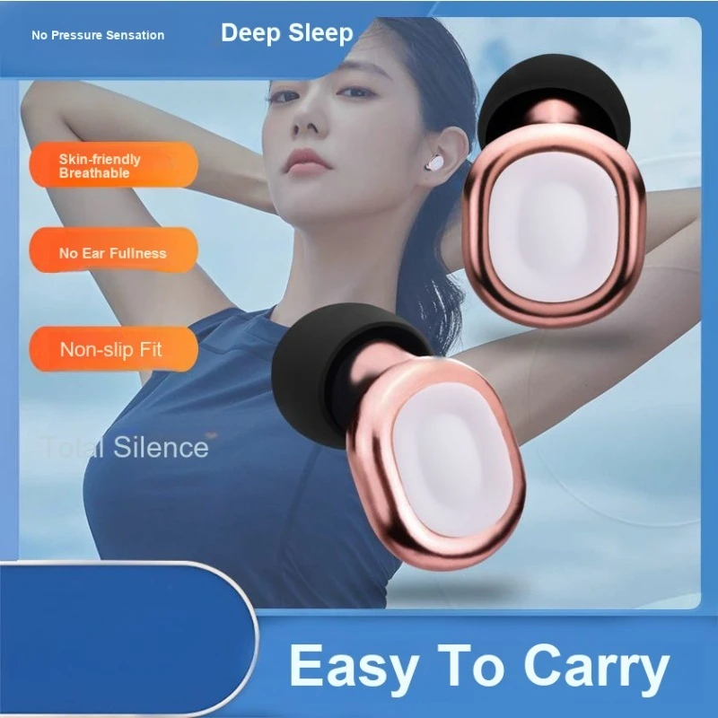 Plating Series Professional Anti-noise Earplugs Strong Sound Insulation for Effective Noise Disturbance Prevention
