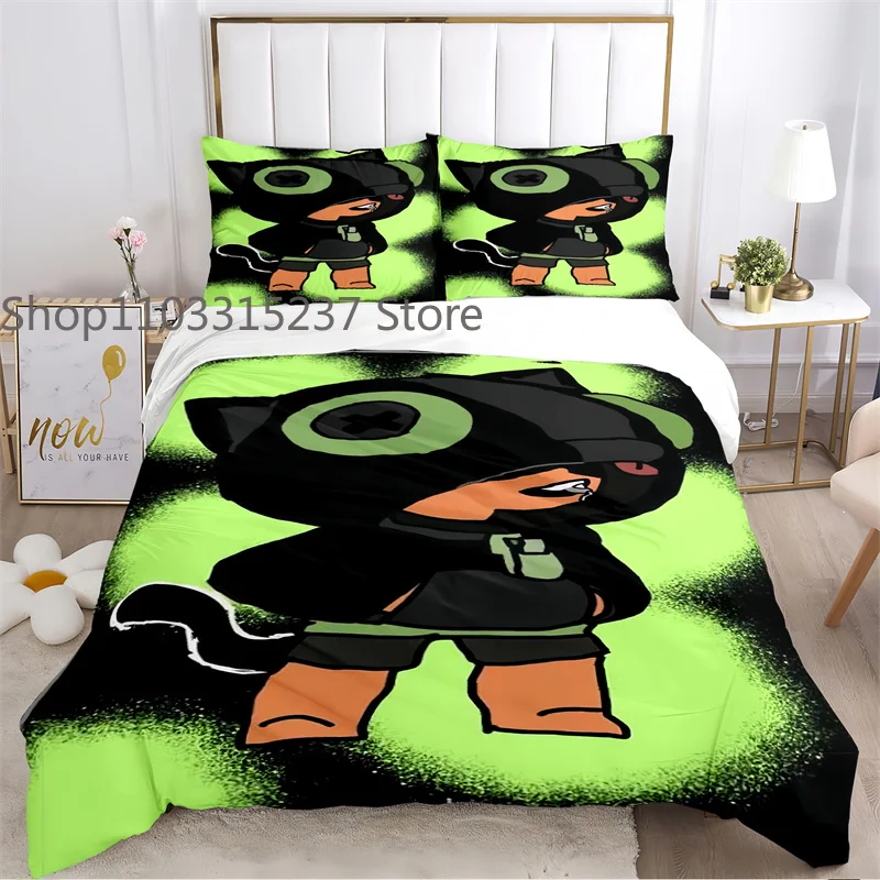 GG-Games S-stars Leons Logo  Children Duvet Cover Sets Printed Bedding Set Double Queen King Size 2/3pcs,Bettbezug