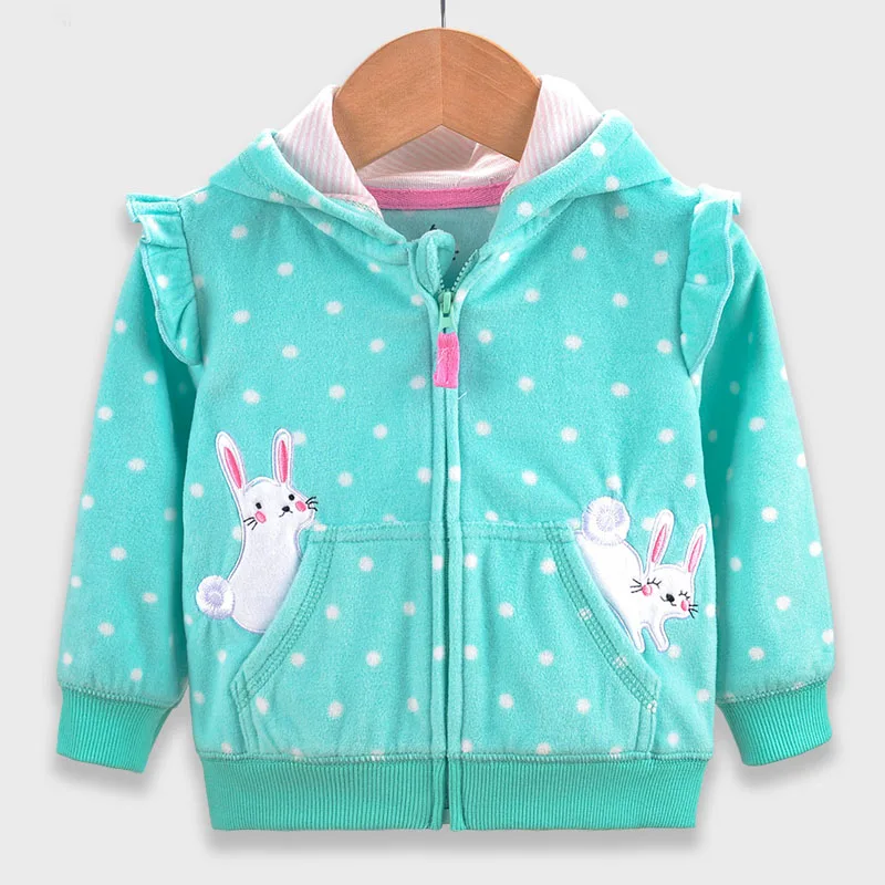Toddler kids coats fleece boys jacket children clothes dinosaur girls clothes rainbow kids jacket baby girl coat spring autumn