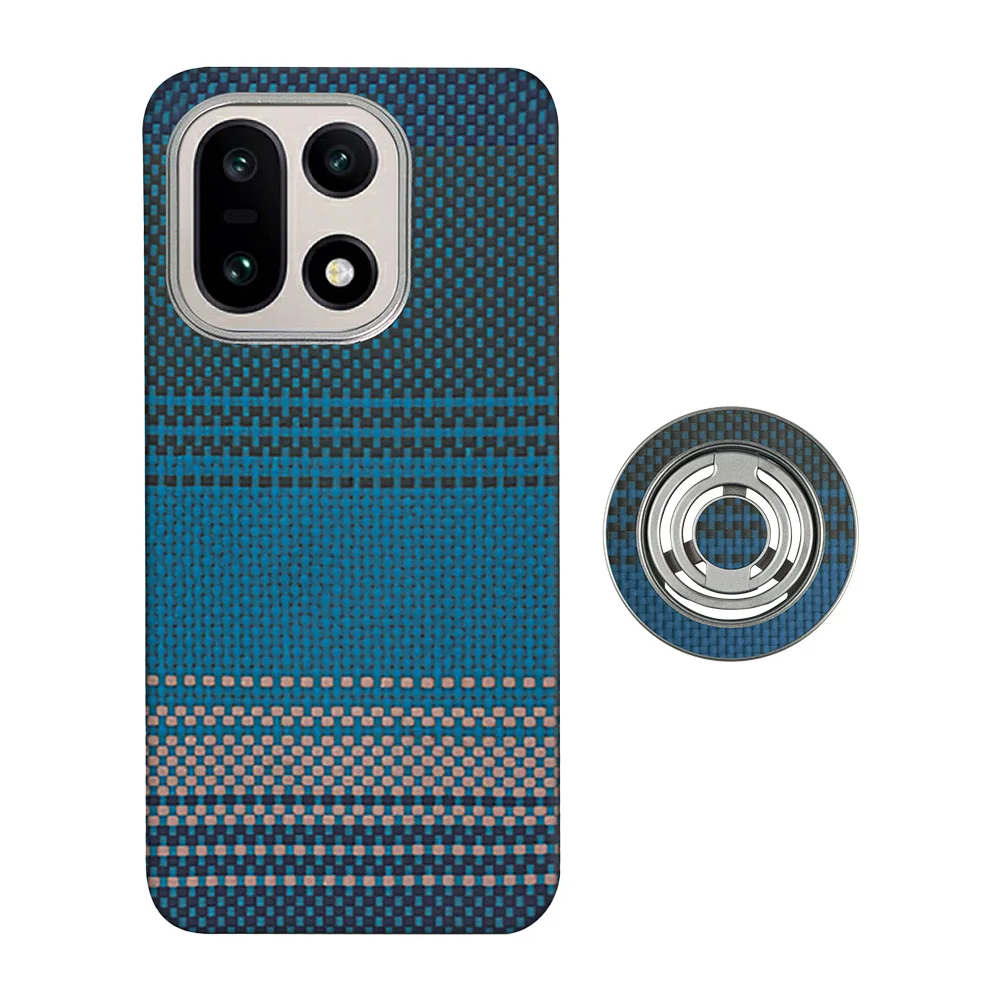 Voor OnePlus 15-telefoonhoesje Kevlar aramidevezel harde schaal koolstofvezel ultradunne lichtgewicht magnetische zakelijke beschermhoes