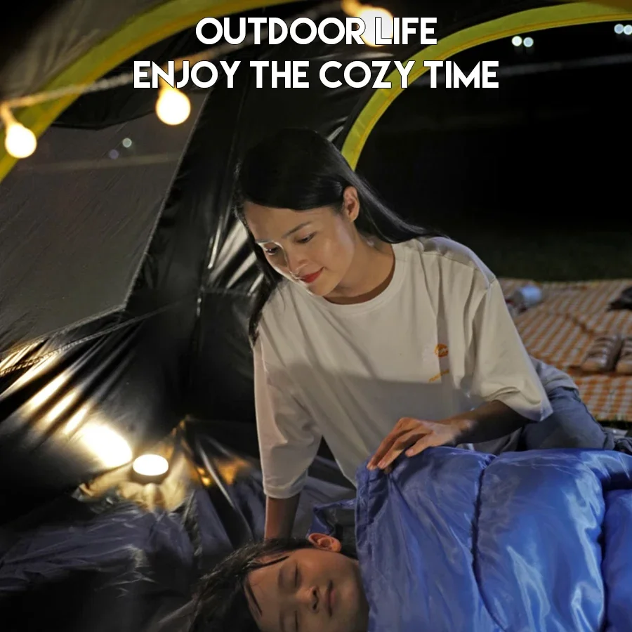 LED Mini Camping Light 3 Lighting Modes Portable Outdoor Waterproof Lamp Emergency Lighting Magnet Hanging Camping Night Lantern