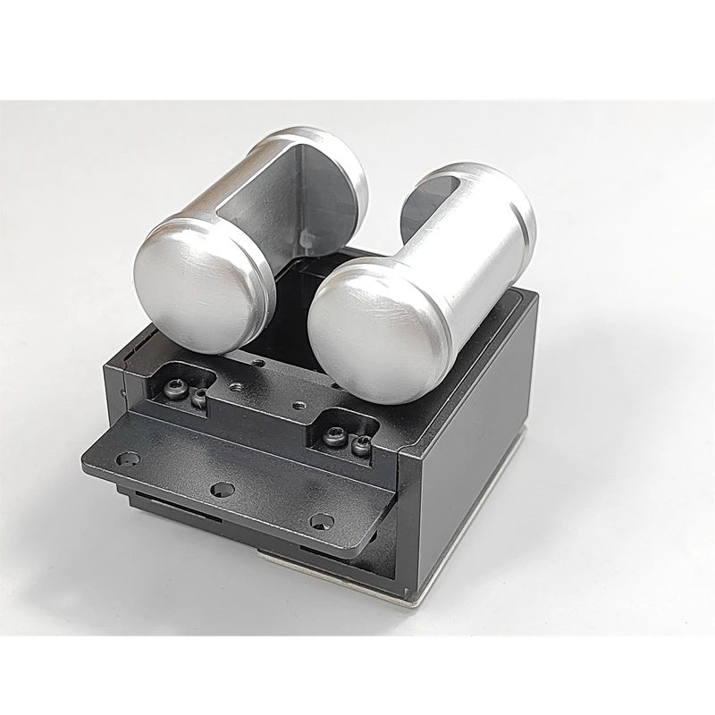 MODO Model Metal Simulation Battery Case for 1/14 Tamiya RC Truck For VOLVO FH16 56360 Parts Rc Accessories