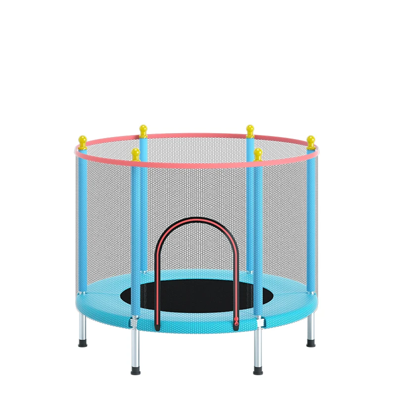

Factory Sales Cheap Children Trampoline Wholesale Fitness Trampoline with Safety Fence Cheap Indoor Outdoor Folding Trampoline