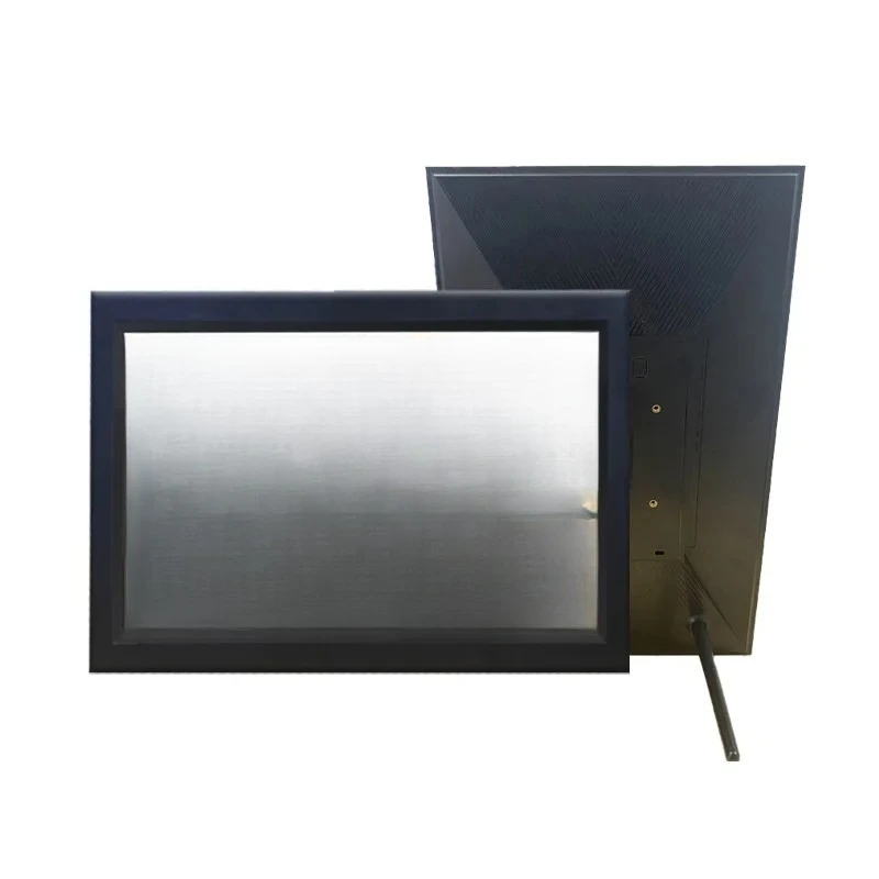 White LCD digital photo frame 10 inch charging electronic album creative desktop ornament video picture