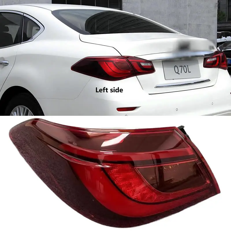 For Infiniti Q70/Q70L 2015 2016-2019 Car LED Rear Inner Tail Light Assembly Tail Lamp Taillight Turn Signal Lamp Brake Lamp