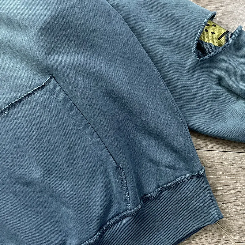 Kapital Kountry Smilie Patch Reversible Hoodies