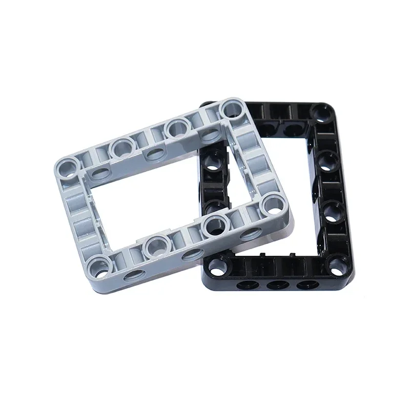 MOC Technical Parts 64178 64179 DIY Accessory Building Blocks Liftarm Modified Frame Thick Hole 5x11 5x7 Open Center Beam Bricks