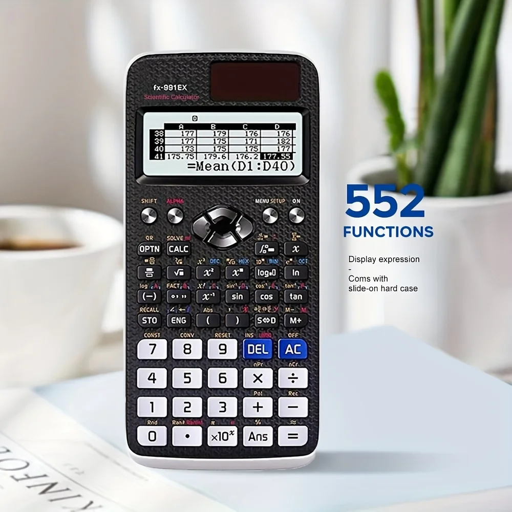 Multifunctional Science Function Calculator 552 Functions Student Exam Oriented Economical Packaging High-End Design