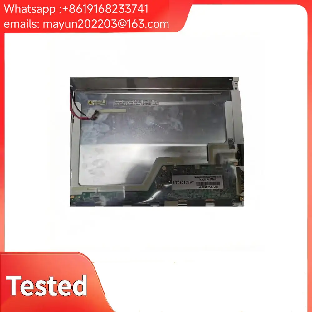 Original Toshiba 12.1-inch LCD Display Screen LTD121C30S, Tested in Stock LTD121C30U-A LTD121C30U-B LTD12C30T 100% Original Scre