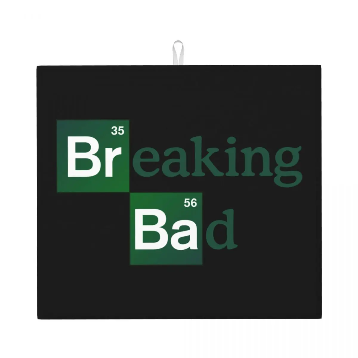 Custom Breaking Bad Dish Drying Pads Custom Absorbent Microfiber Fast Dry Drainer Mats