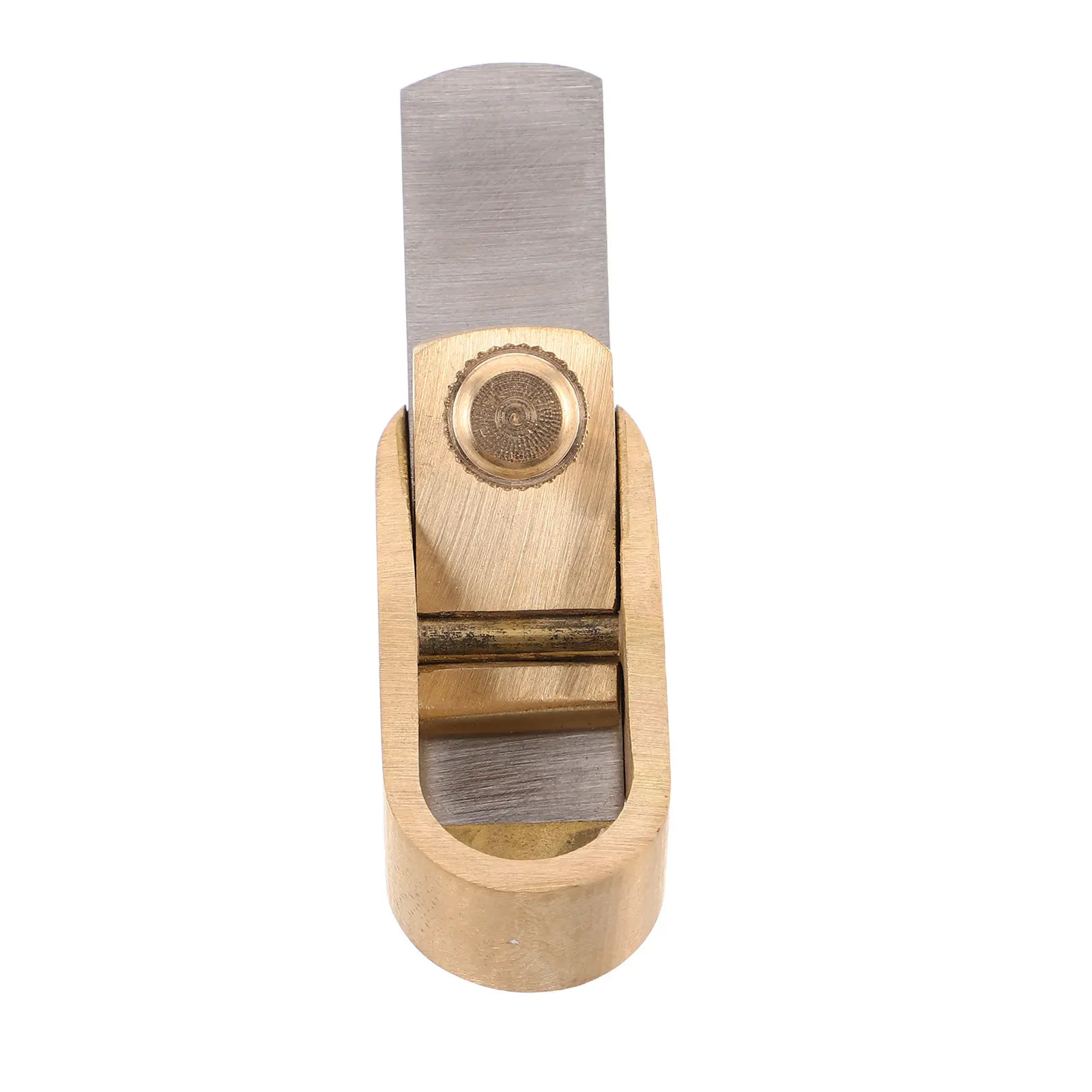 

Mini Brass Violin Thumb Planer Tool Micro Hand Plane Luthier Woodworking Precision Accessory for Fingerboard Crafting
