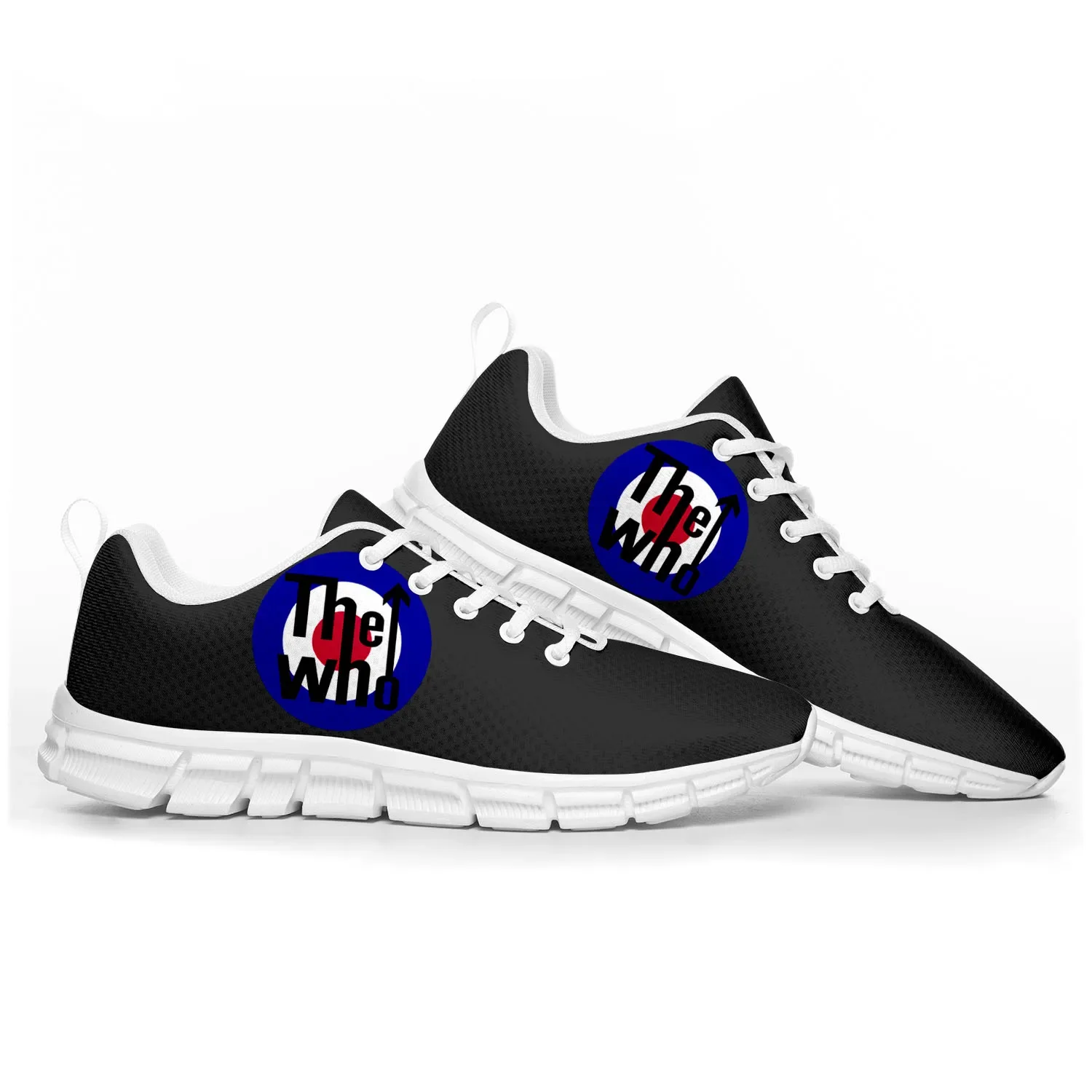 De Who Pop Rock Band Sportschoenen Heren Dames Tiener Kinderen Sneakers Casual Custom Hoge Kwaliteit Paar Schoenen Wit