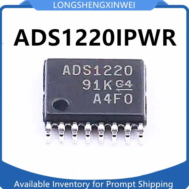 1PCS ADS1220IPW ADS1220IPWR ADS1220 Patch TSSOP-16 ADC Chip New